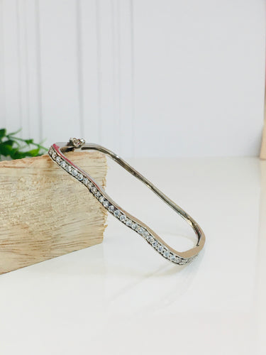 Diamond Square Bracelet